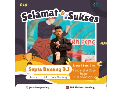 Septa Danang D.J. - Juara 3 Semi Final Pencak Silat Open Sragen Championship 2025